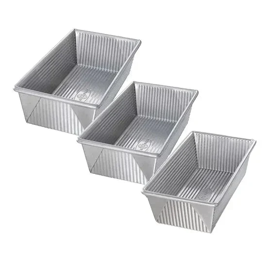 USA Pan Loaf Pan Set, 3-pack