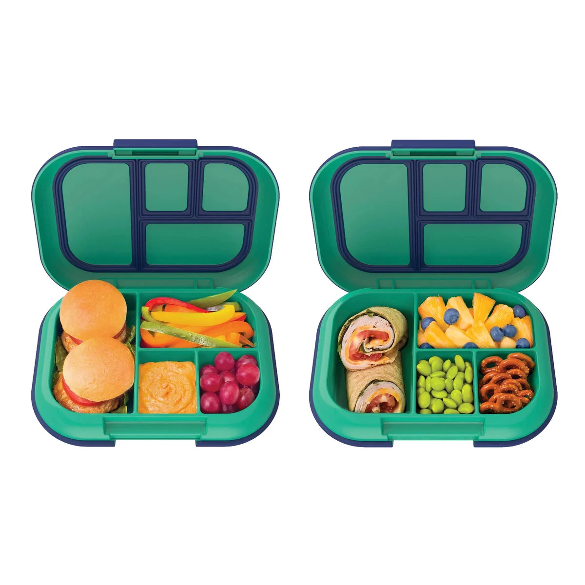 Bentgo Kids Lunch Box Set - Green