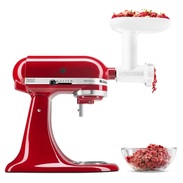 KitchenAid Food Grinder Stand Mixer Attachment - Silver