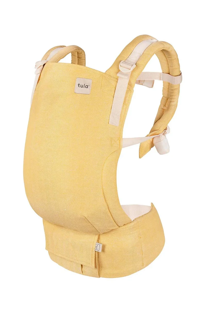Tula Linen Free-to-Grow Baby Carrier - Daffodil