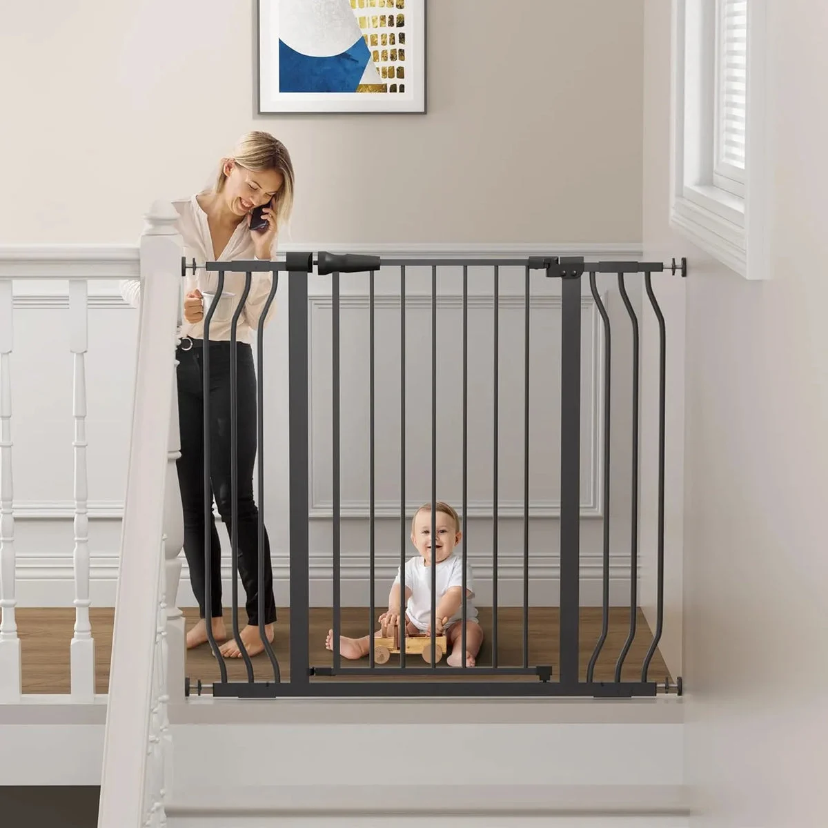 Elevon Baby Gate - Graphite