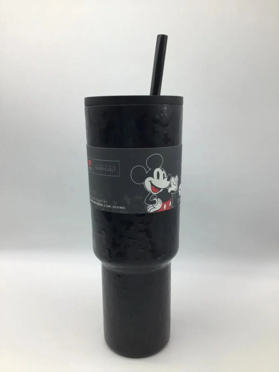 Simple Modern Trek 40oz Stainless Steel Mickey Mouse Lidded Tumbler - Black