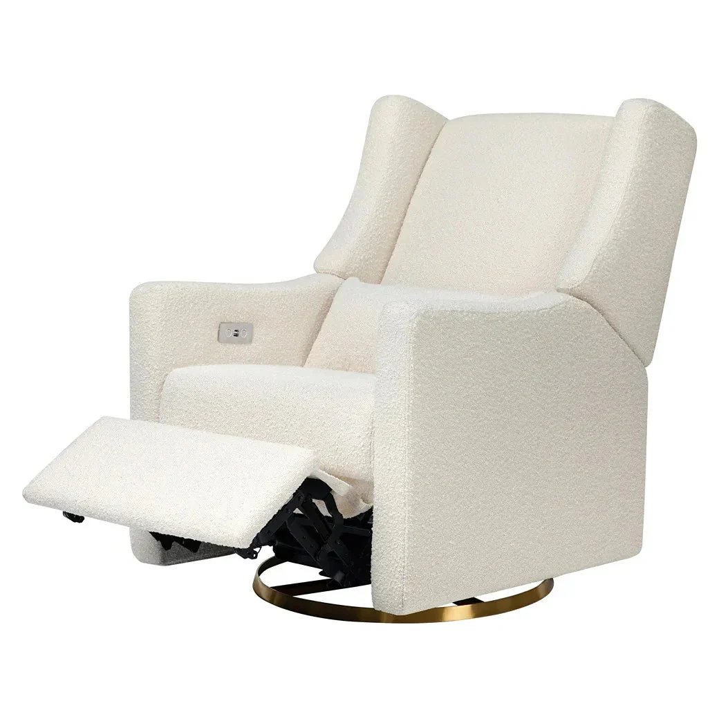 Babyletto Glider Recliner with USB Charging - Ivory Boucle
