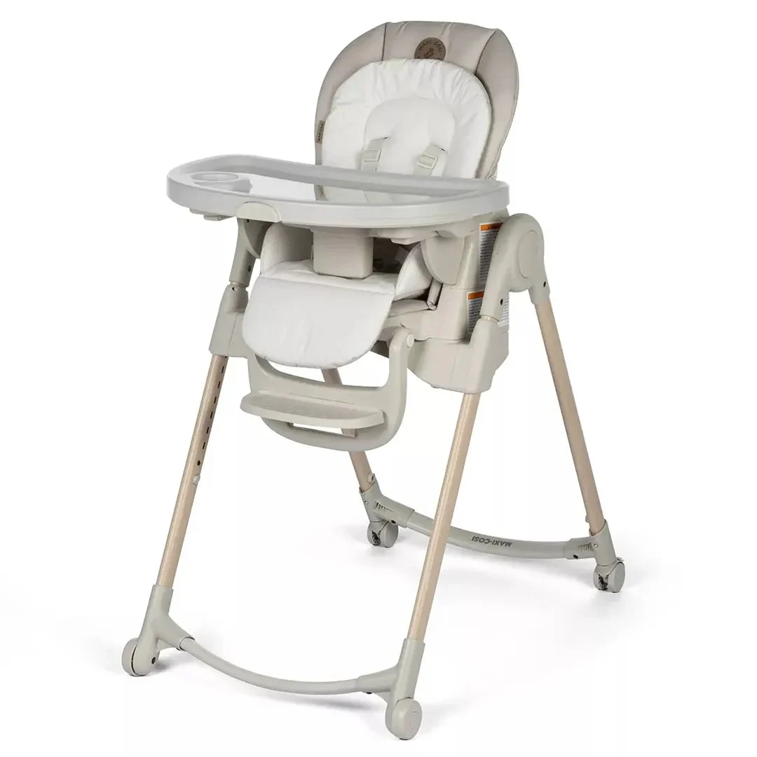 Maxi-Cosi Minla 6-in-1 High Chair + Cassia Swing - Classic Oat