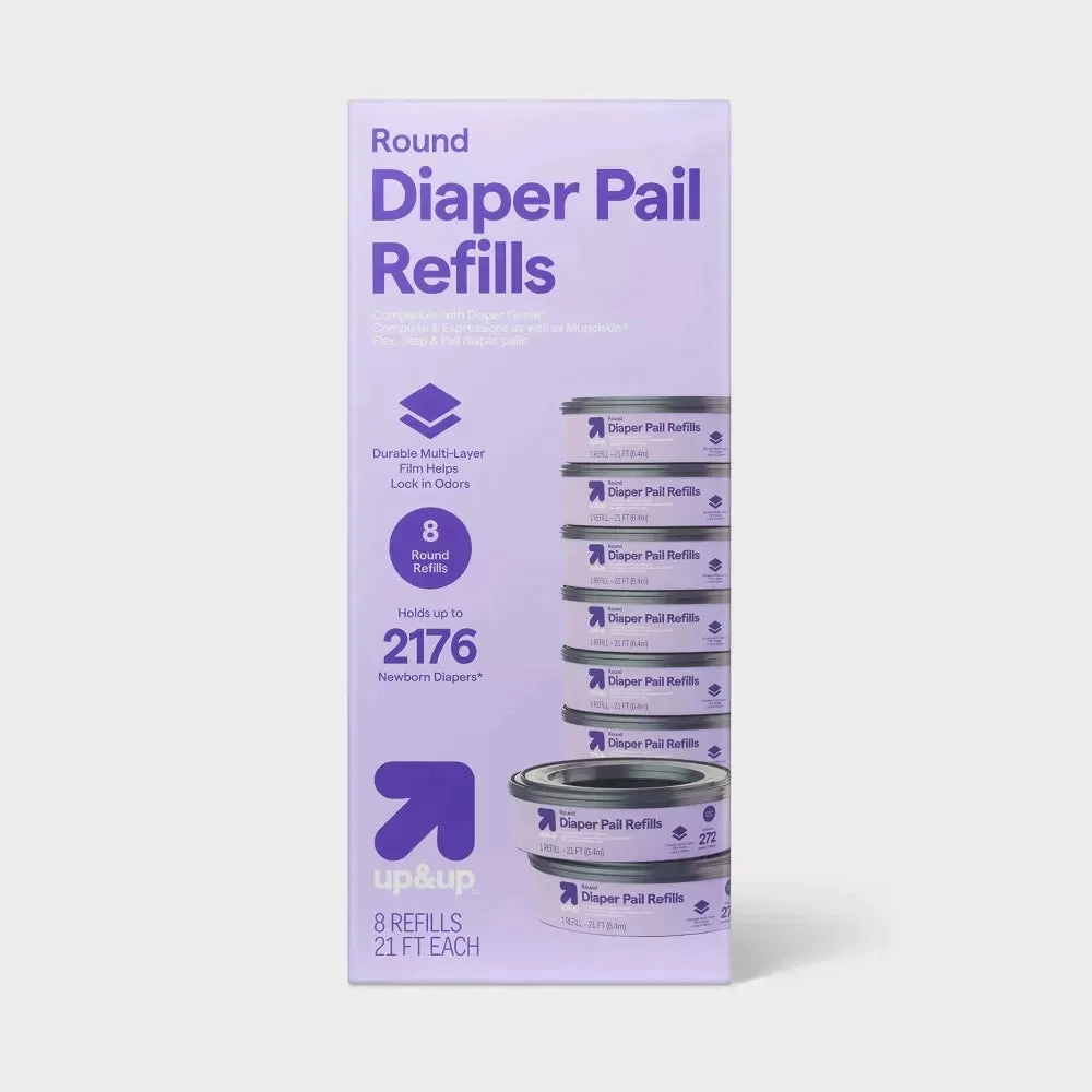 Up & Up Diaper Pail Refill Bags - 8pk
