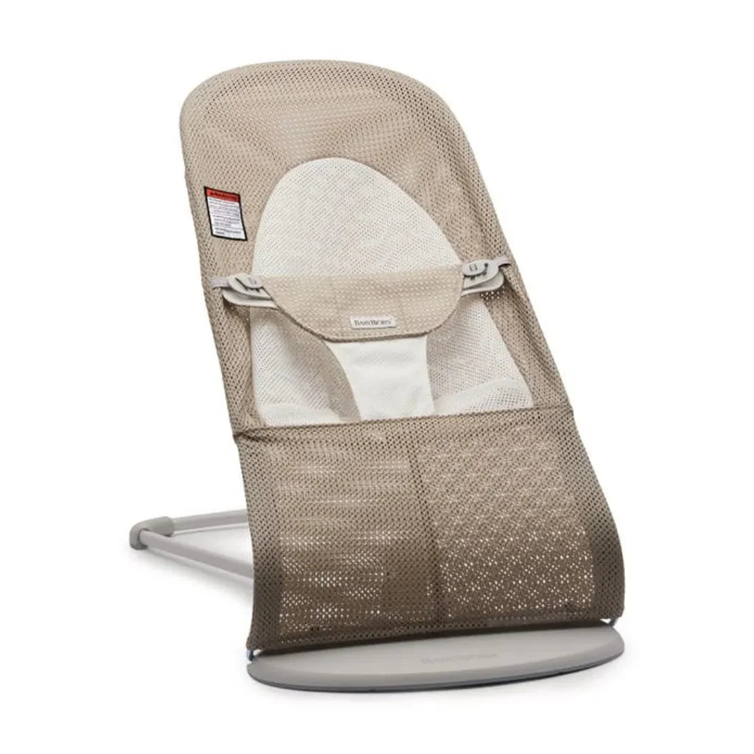 BabyBjörn Ergonomic Baby Bouncer - Gray Beige