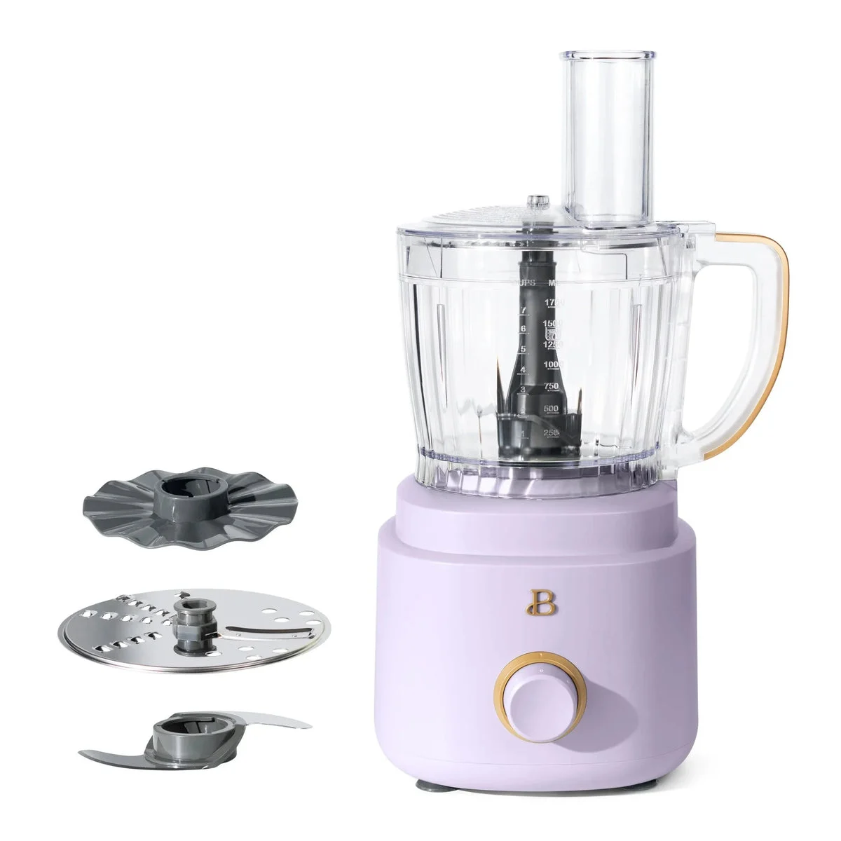Beautiful 10-Cup Food Processor with Accessories - Lavender