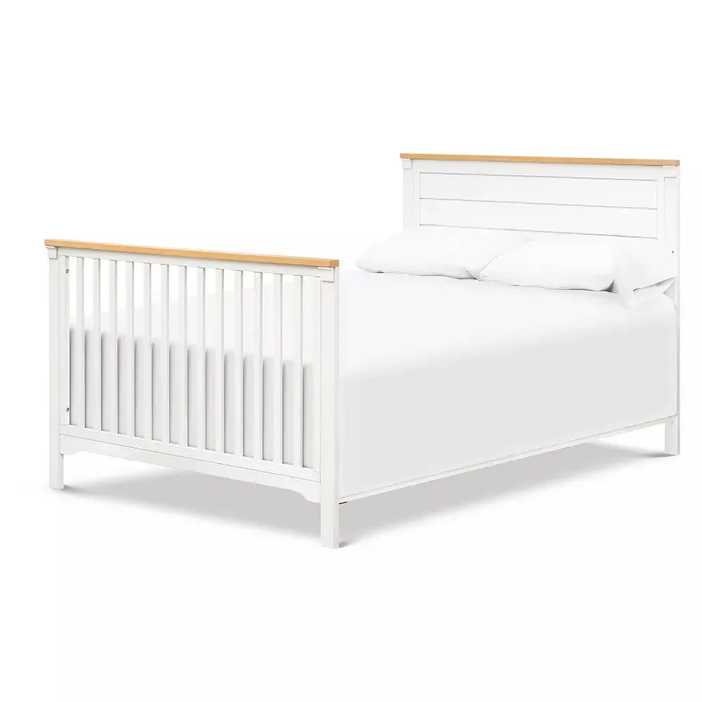 Davinci (Floor Model) Hidden Hardware Twin/Full Size Bed Conversion Kit - Warm White