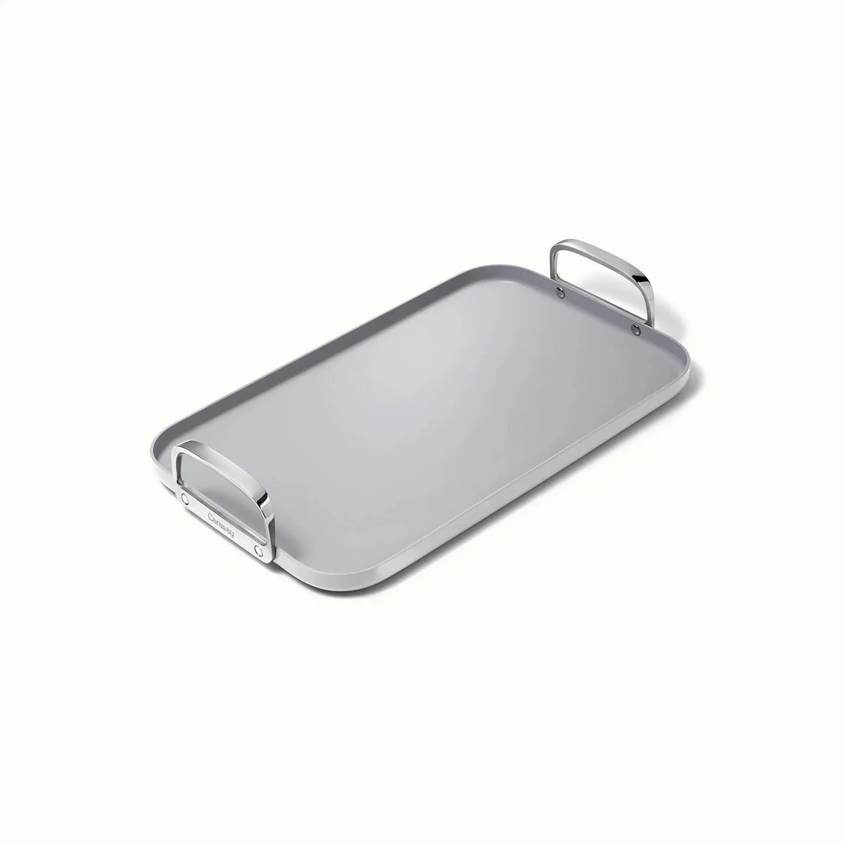 Caraway Home Square Double Burner - Gray