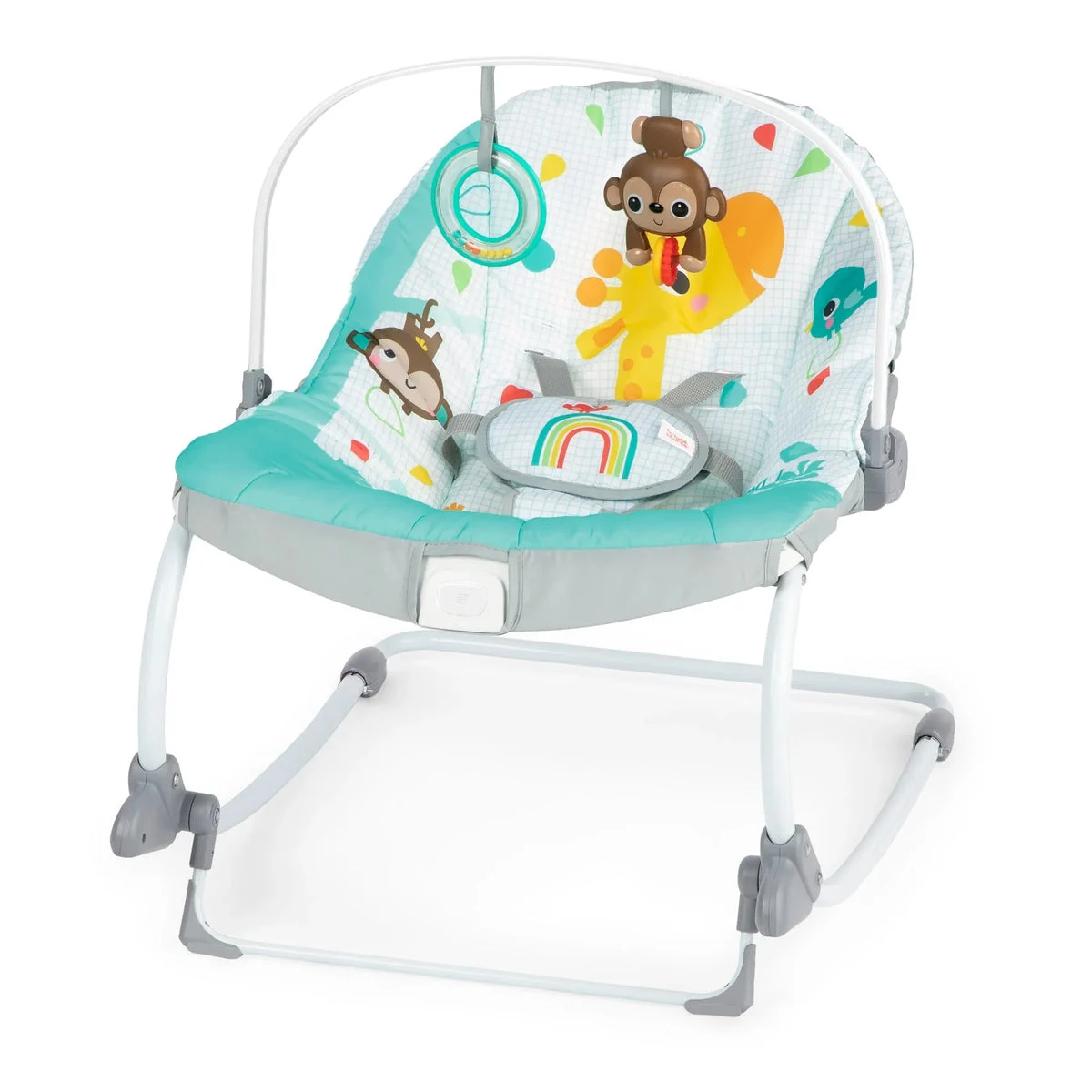 Bright Starts Wild Vibes Infant to Toddler Rocker (See Description)