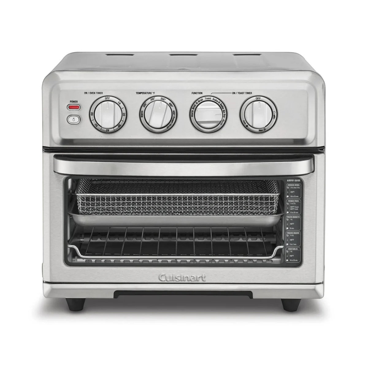 Cuisinart Air Fryer Toaster Oven with Grill Silver