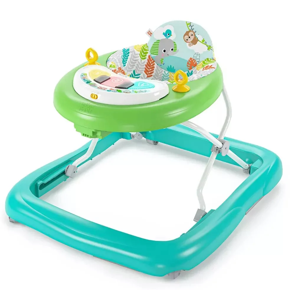 Bright Starts Tiny Trek 2-in-1 Baby Activity Walker - Jungle Vines