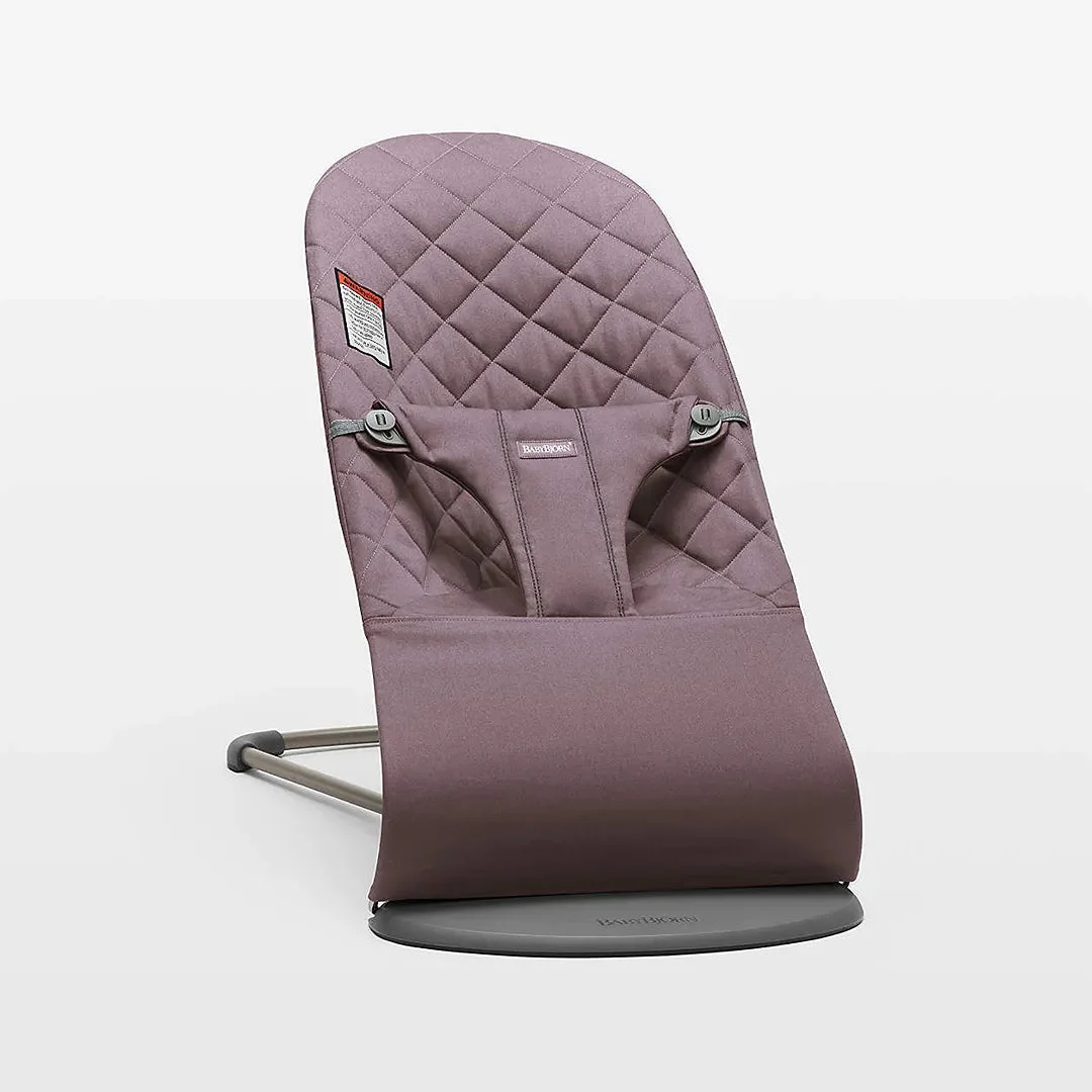 BabyBjörn Bouncer Bliss Cotton Classic Quilt - Dark Purple