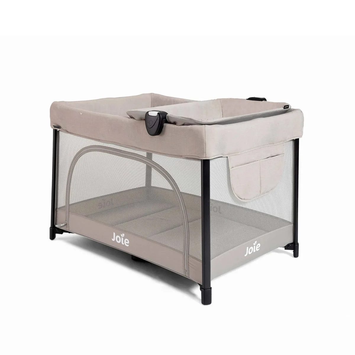 Joie One-Hand Fold Playard with Bassinet & Changing Table - Dove