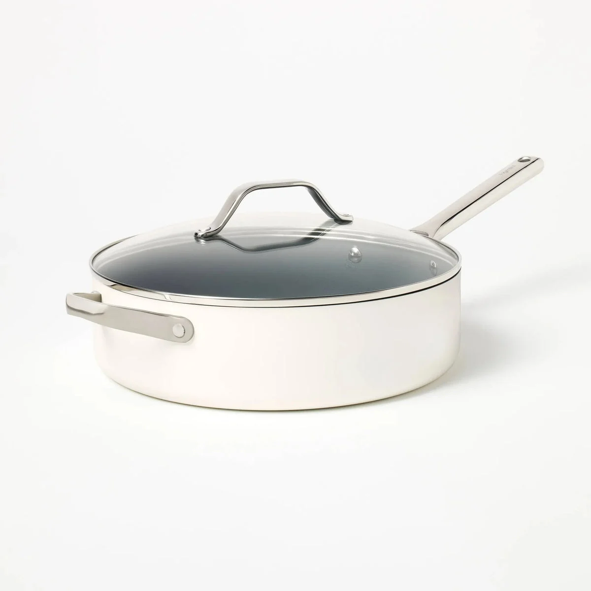 Figmint 5qt Nonstick Ceramic Coated Aluminum Saute Pan (See Description)