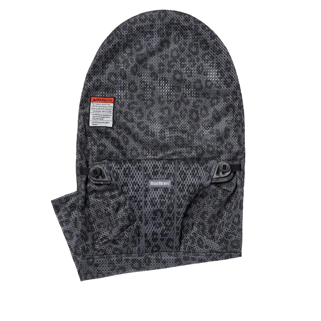 BabyBjörn Extra Fabric Seat for Bouncer Bliss - Anthracite/Leopard