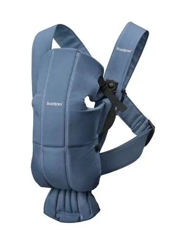 BabyBjörn Baby Carrier Mini - Woven Vintage Indigo
