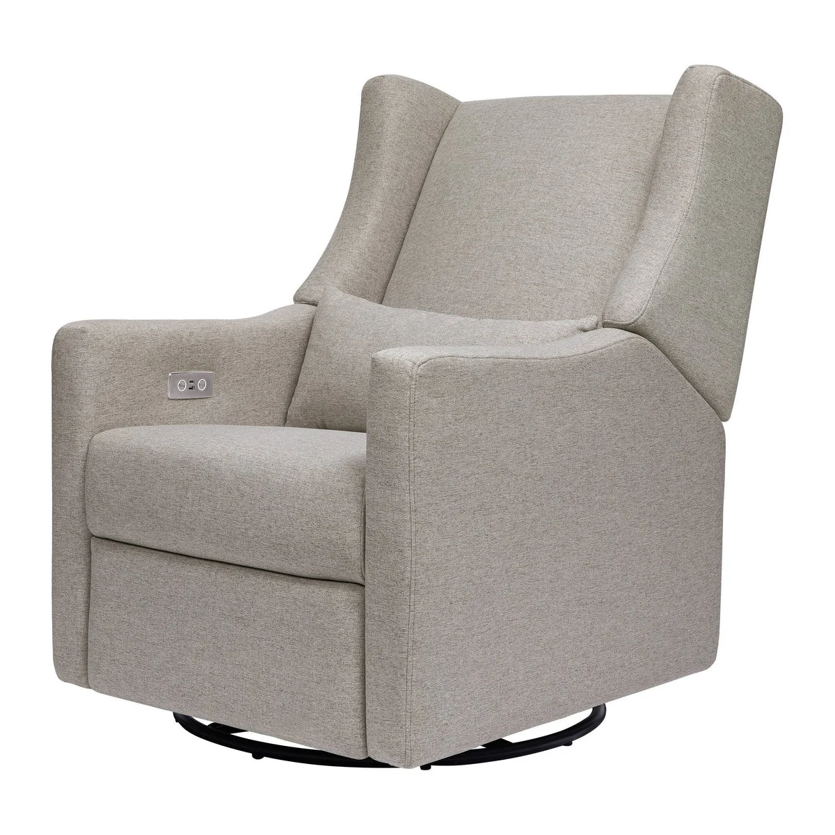 Babyletto Kiwi Glider Recliner with USB - Performance Gray