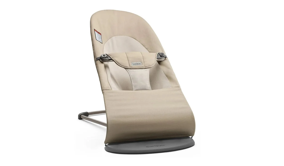 BabyBjörn Bouncer Balance Soft Woven - Khaki/Beige