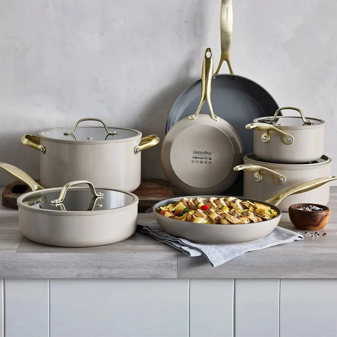 GreenPan Jewel Ceramic Non-Stick Cookware Set, 11-piece
