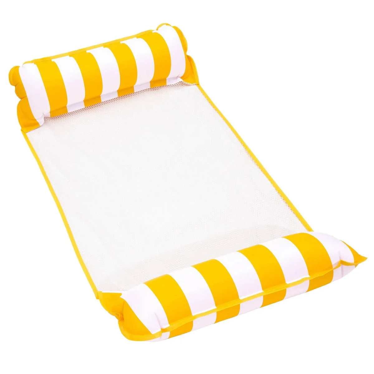 Aqua Leisure 4-in-1 Monterey Hammock Water Float - Golden Sunshine