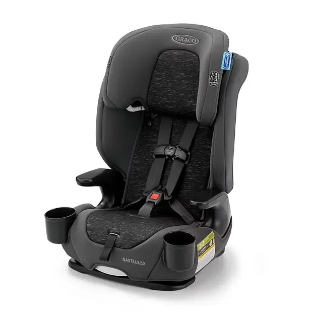Graco Nautilus 2.0 3-in-1 Harness Booster Car Seat - Crane
