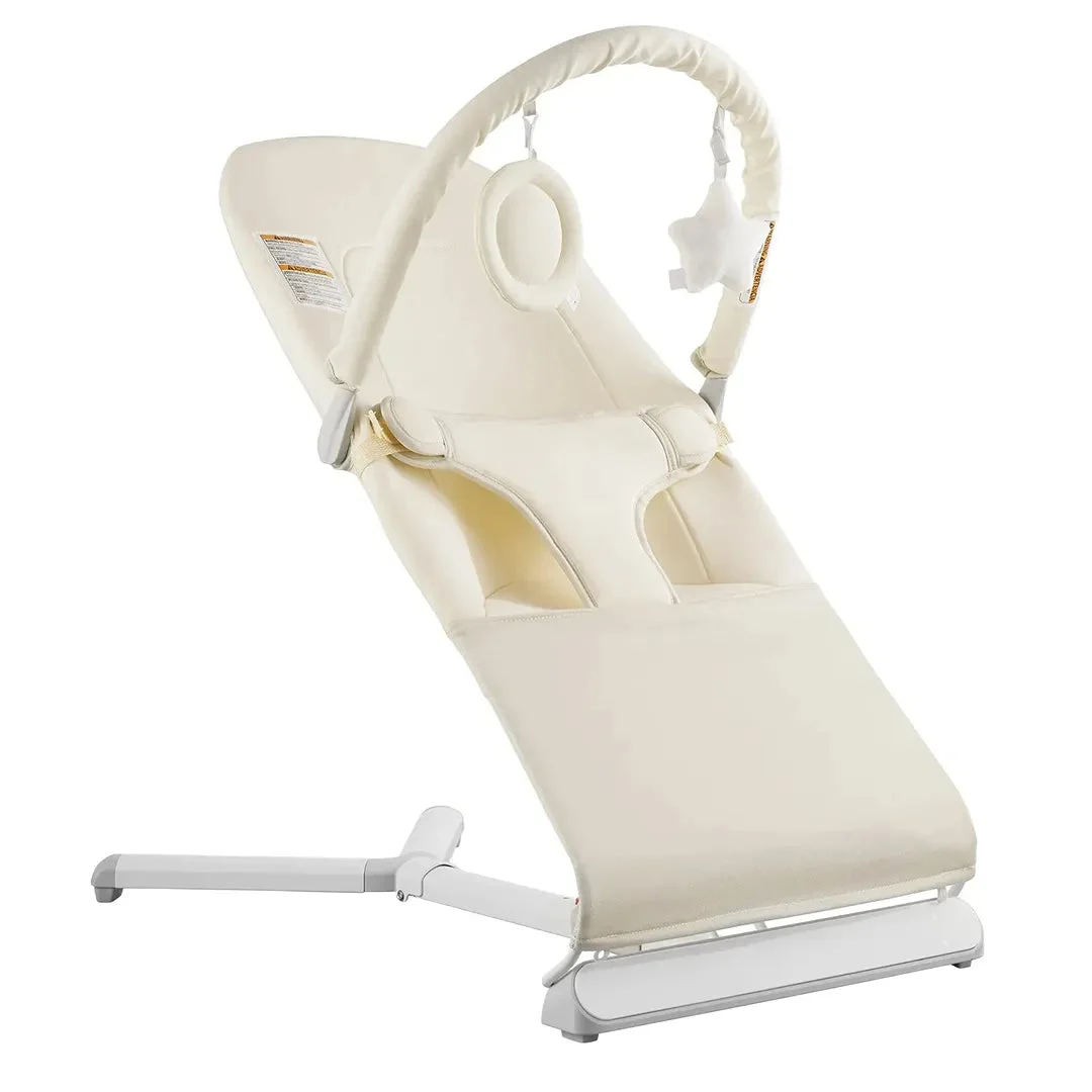 VEVOR Baby Bouncer Folding Seat Chair with Toy Bar for Babies 0-9 Months