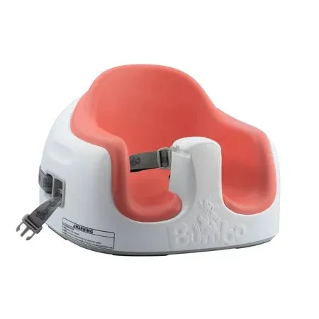 Bumbo Baby Toddler Soft Foam Multi Seat with Tray - Coral