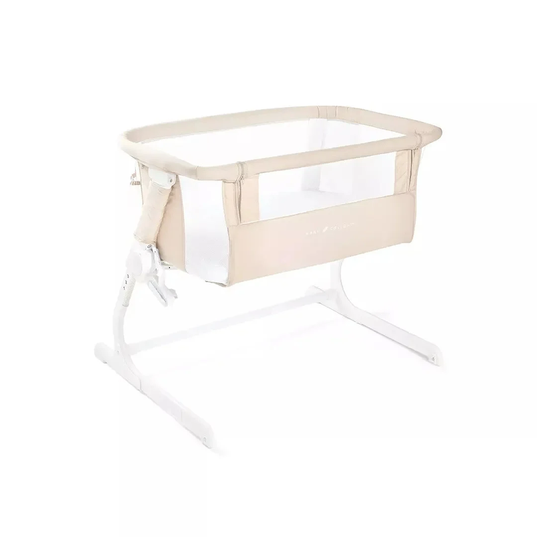 Baby Delight Organic Bassinet and Bedside Sleeper - Organic Oat