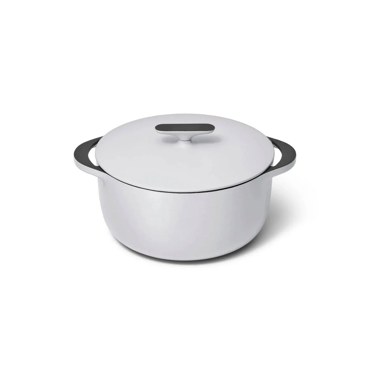 Caraway 6.5 qt Enameled Cast Iron Dutch Oven with Lid - Grey