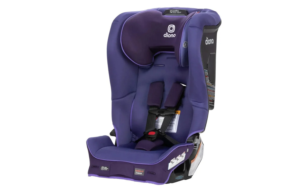 Diono Radian 3R SafePlus All-in-One Convertible Car Seat, Purple Wildberry