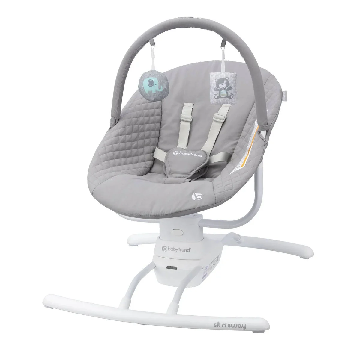 Baby Trend Sit N Sway Portable Baby Swing - Dash Gray