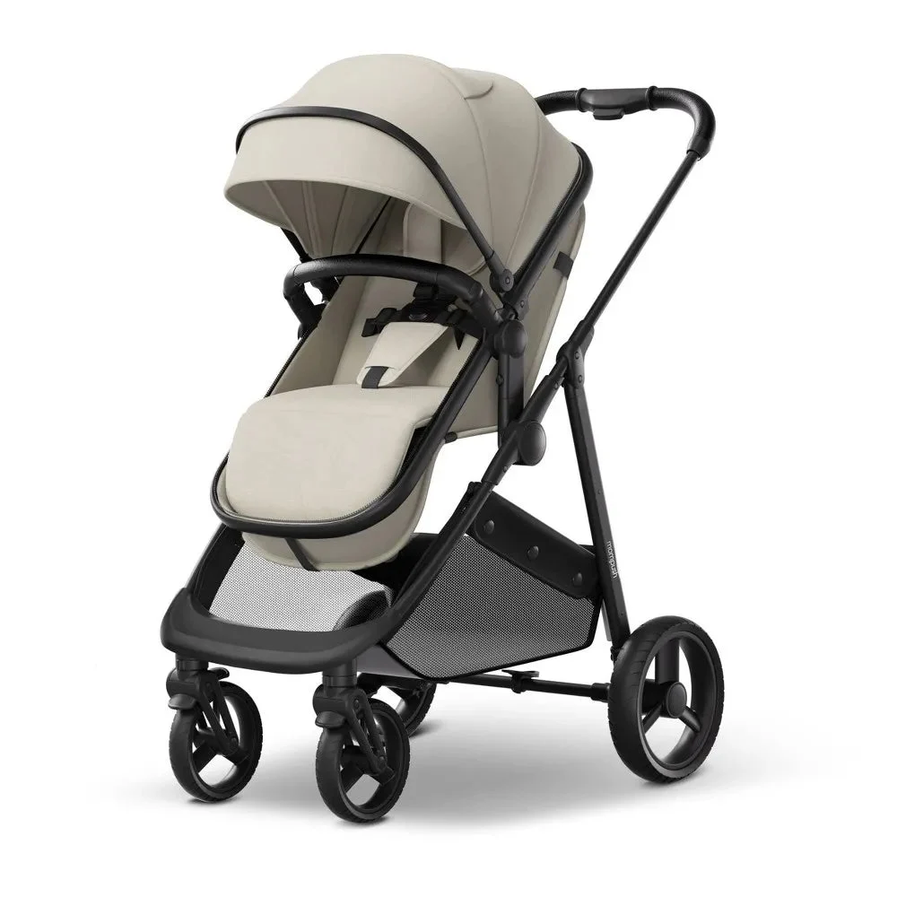 Mompush Wiz 2-in-1 Convertible Baby Stroller - Khaki