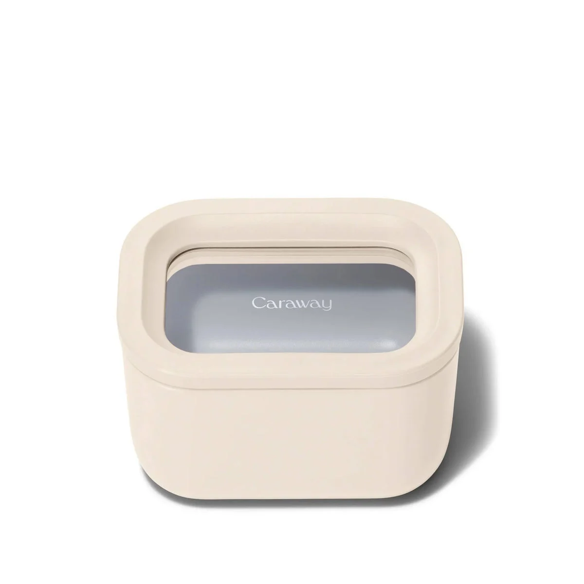 Caraway Mini Rectangular Food Storage Container - Cream