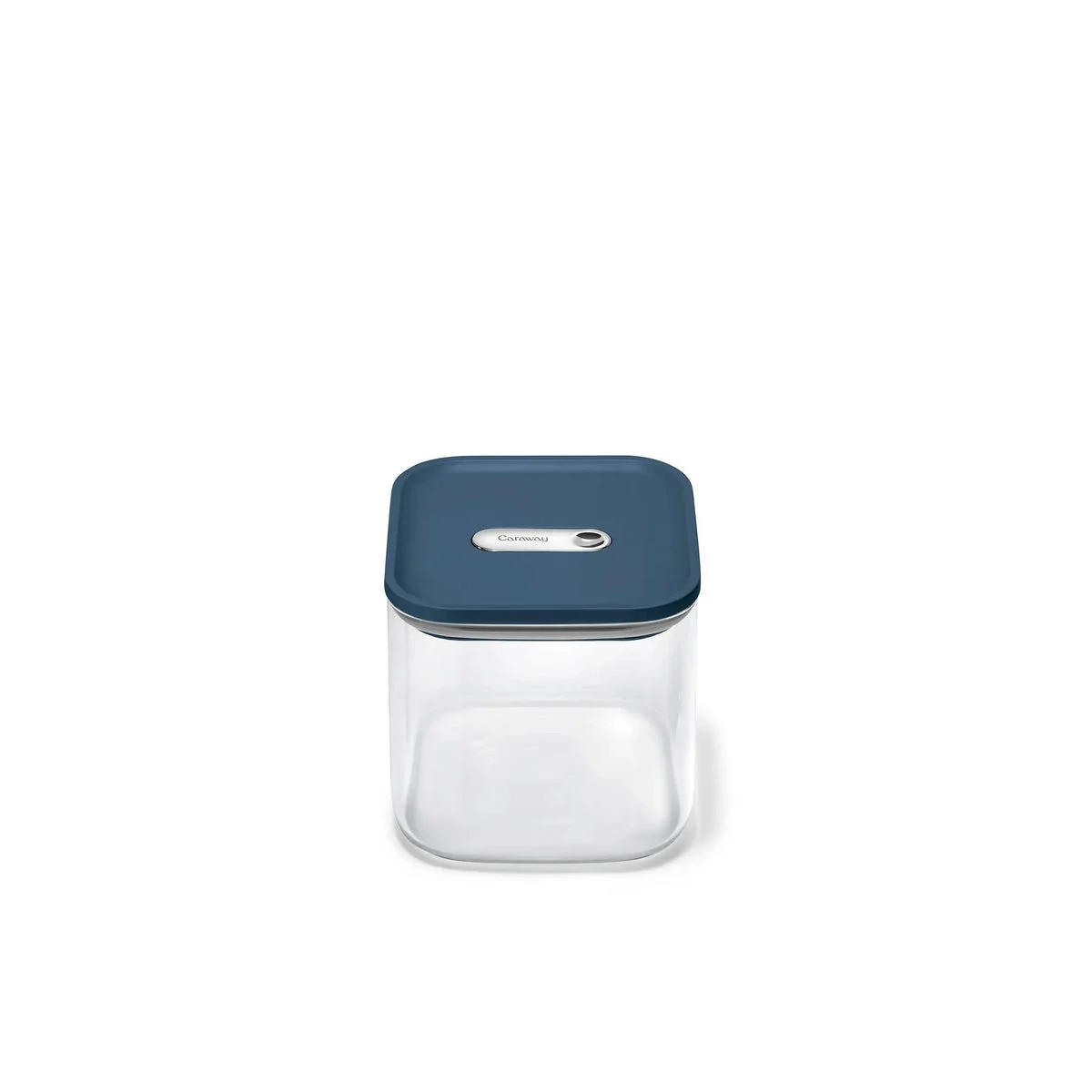 Caraway 2.5 Qt. Medium Glass Airtight Container - Navy