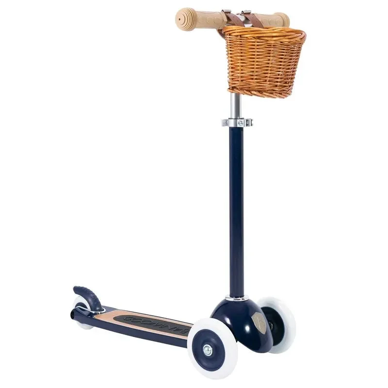 Banwood Three-Wheel Kick Scooter - Navy