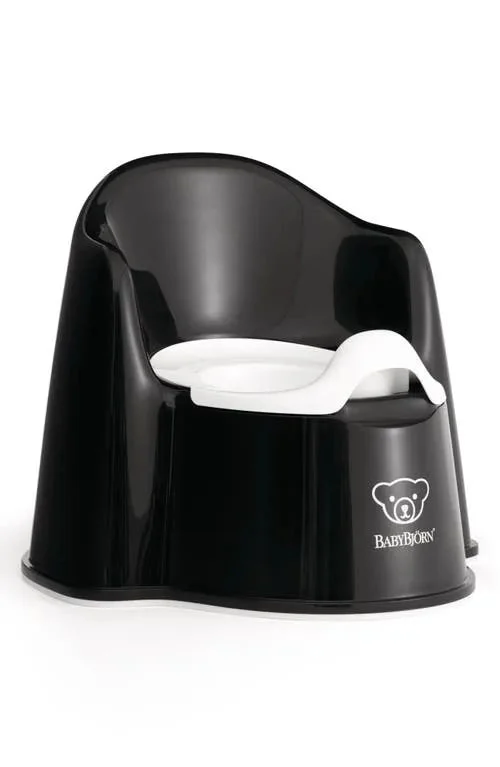 Babybjörn Potty Chair - Black and White