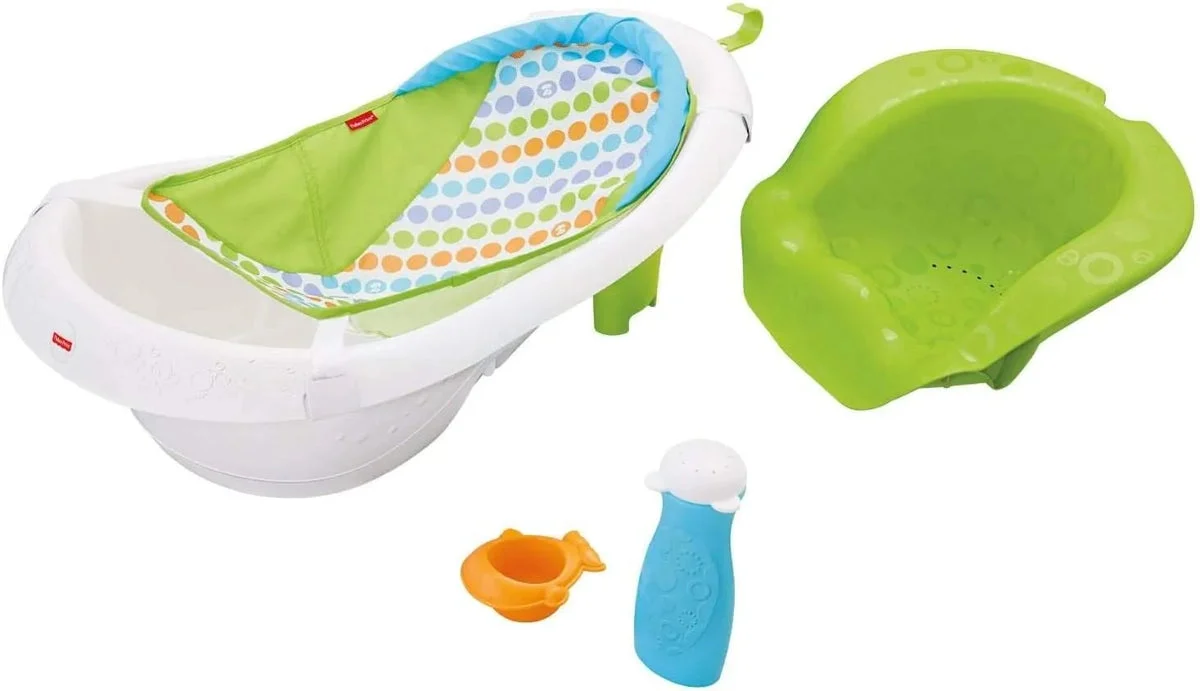 Fisher-Price 4-in-1 Sling 'n Seat Tub - Green