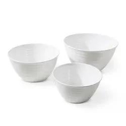 Threshold 3pc Plastic Nesting Serving Bowls