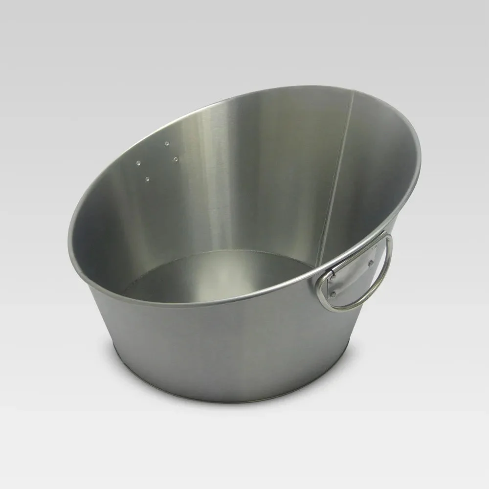 Threshold 10.5L Stainless Steel Angled Beverage Tub