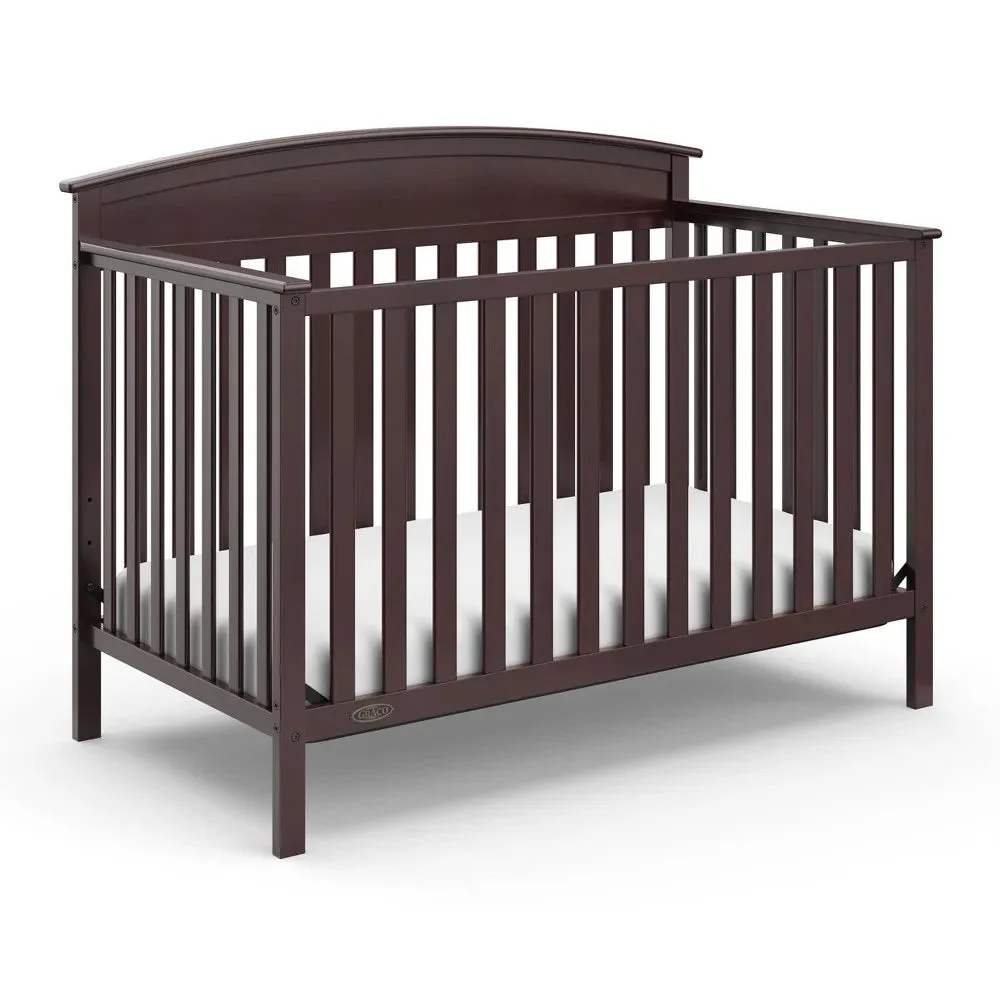 Graco 5-in-1 Convertible Baby Crib - Espresso