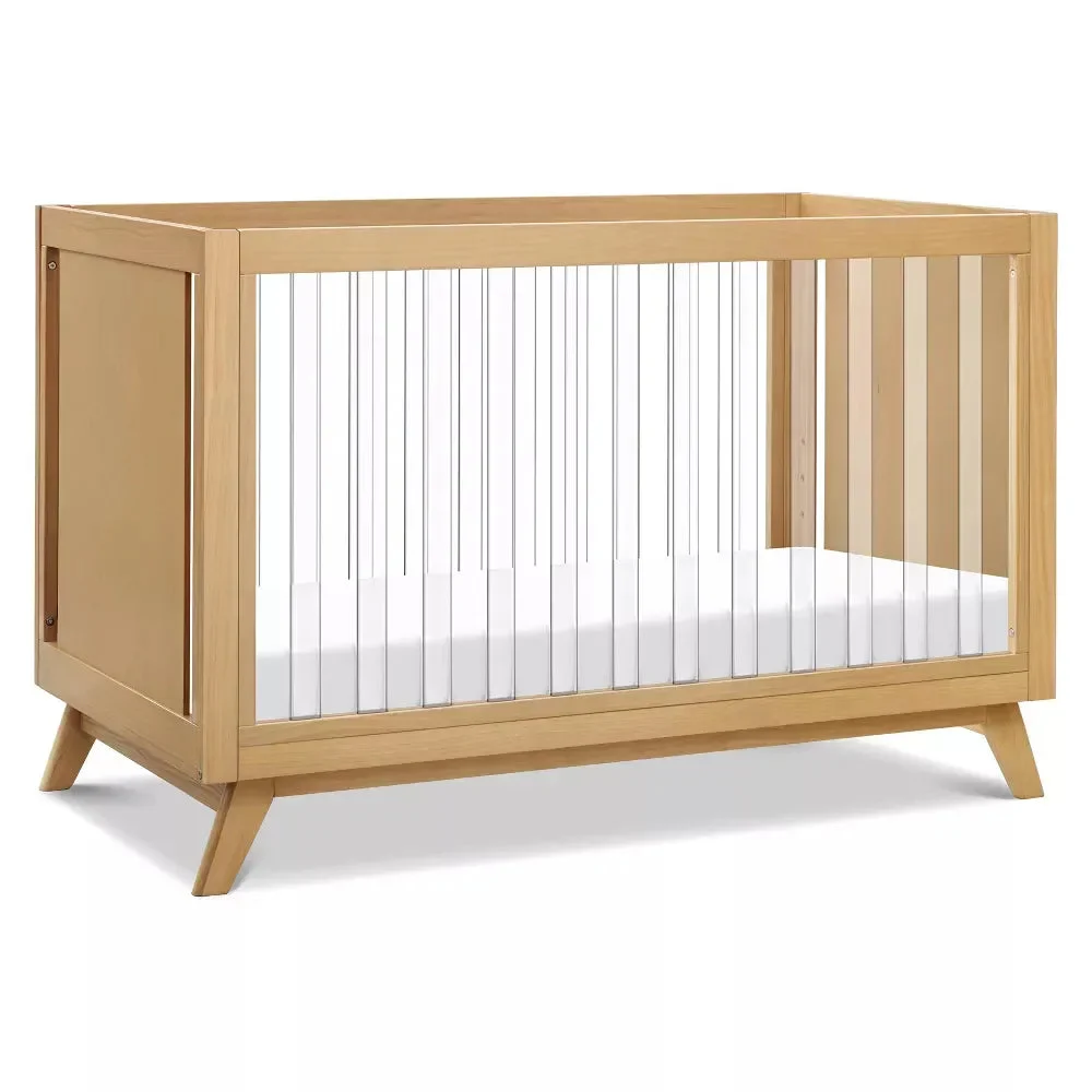 Davinci Otto 3-in-1 Convertible Crib with Acrylic - Honey