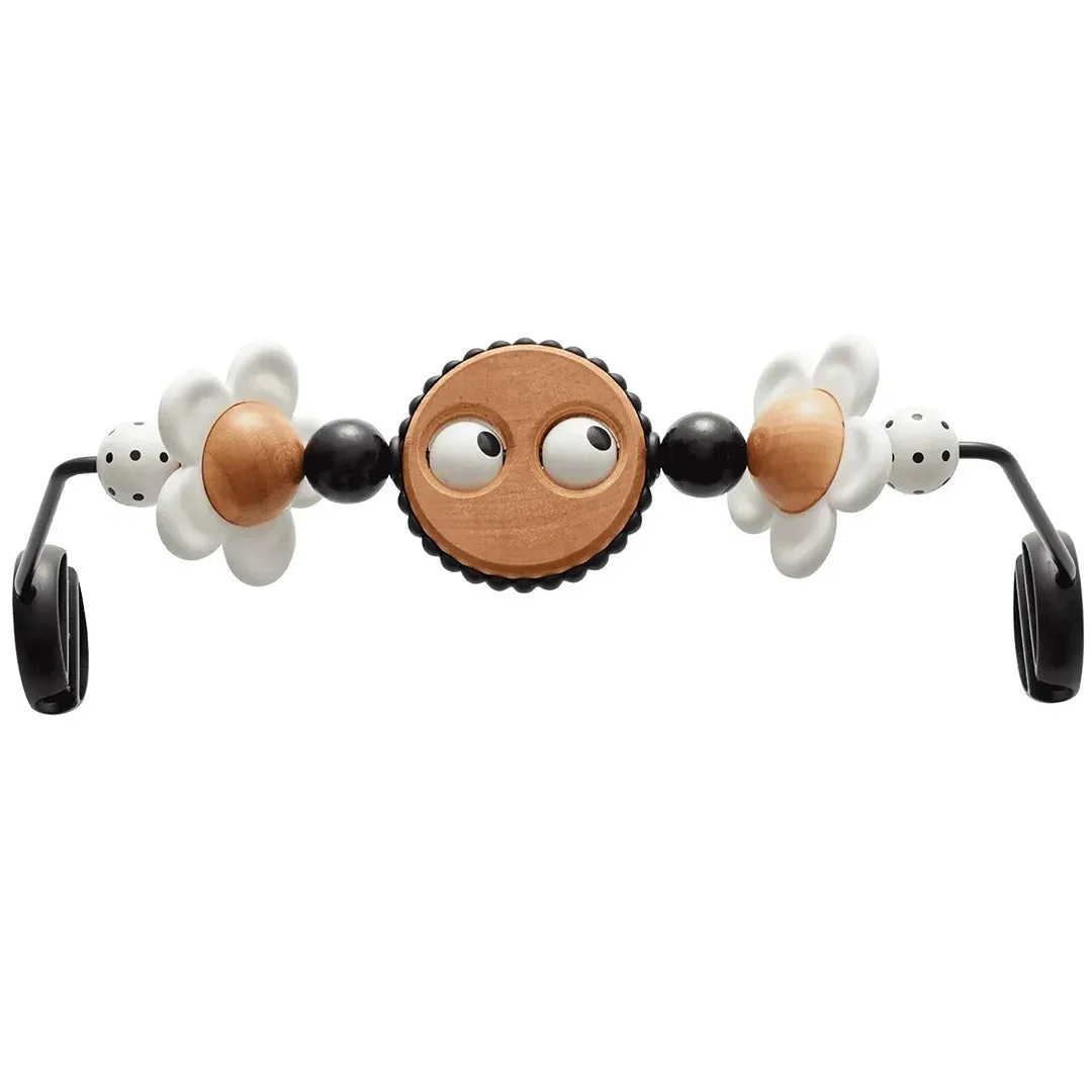 BabyBjörn Googly Eyes Toy Bar - Black & White