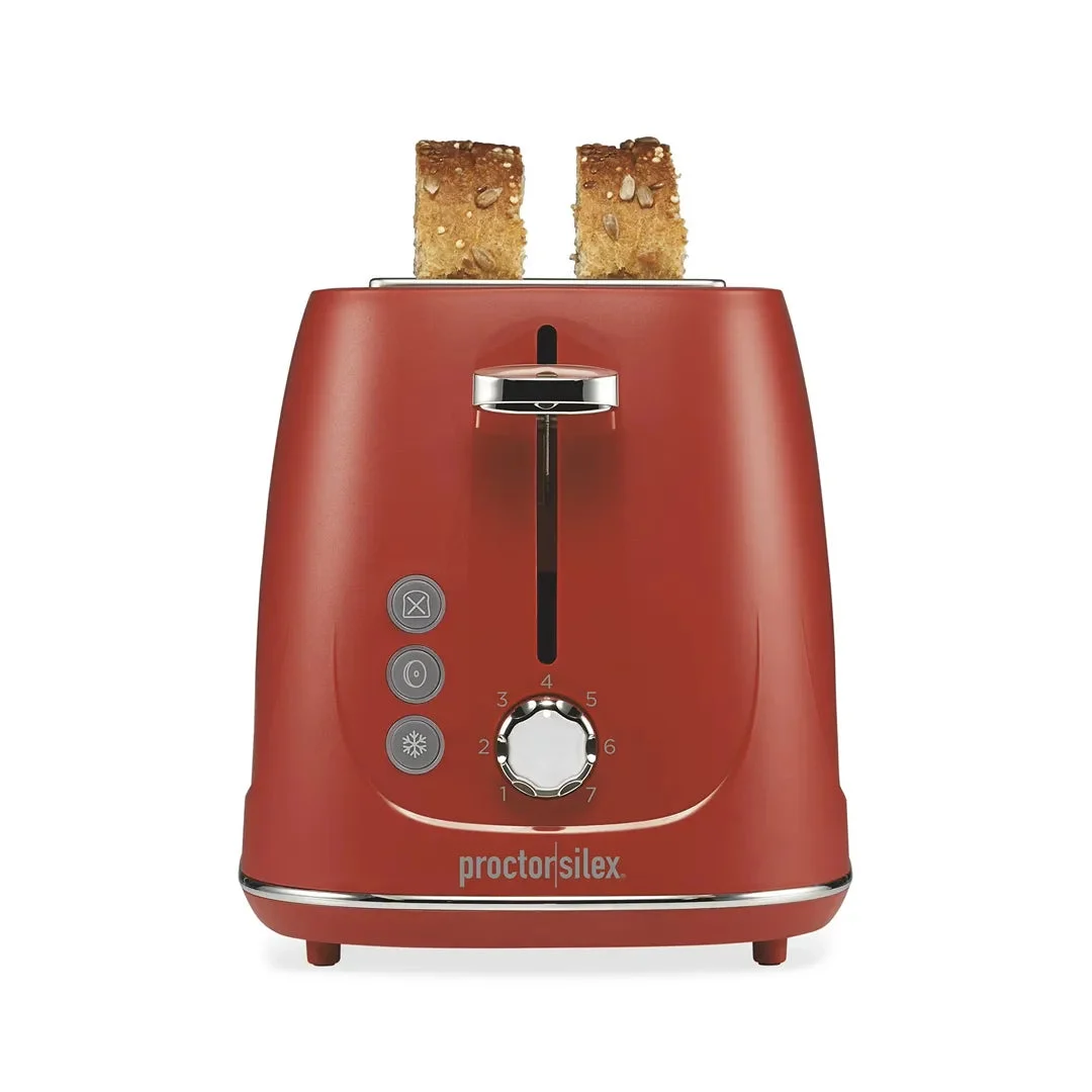 Proctor Silex Plastic 2 Slice Toaster - Red