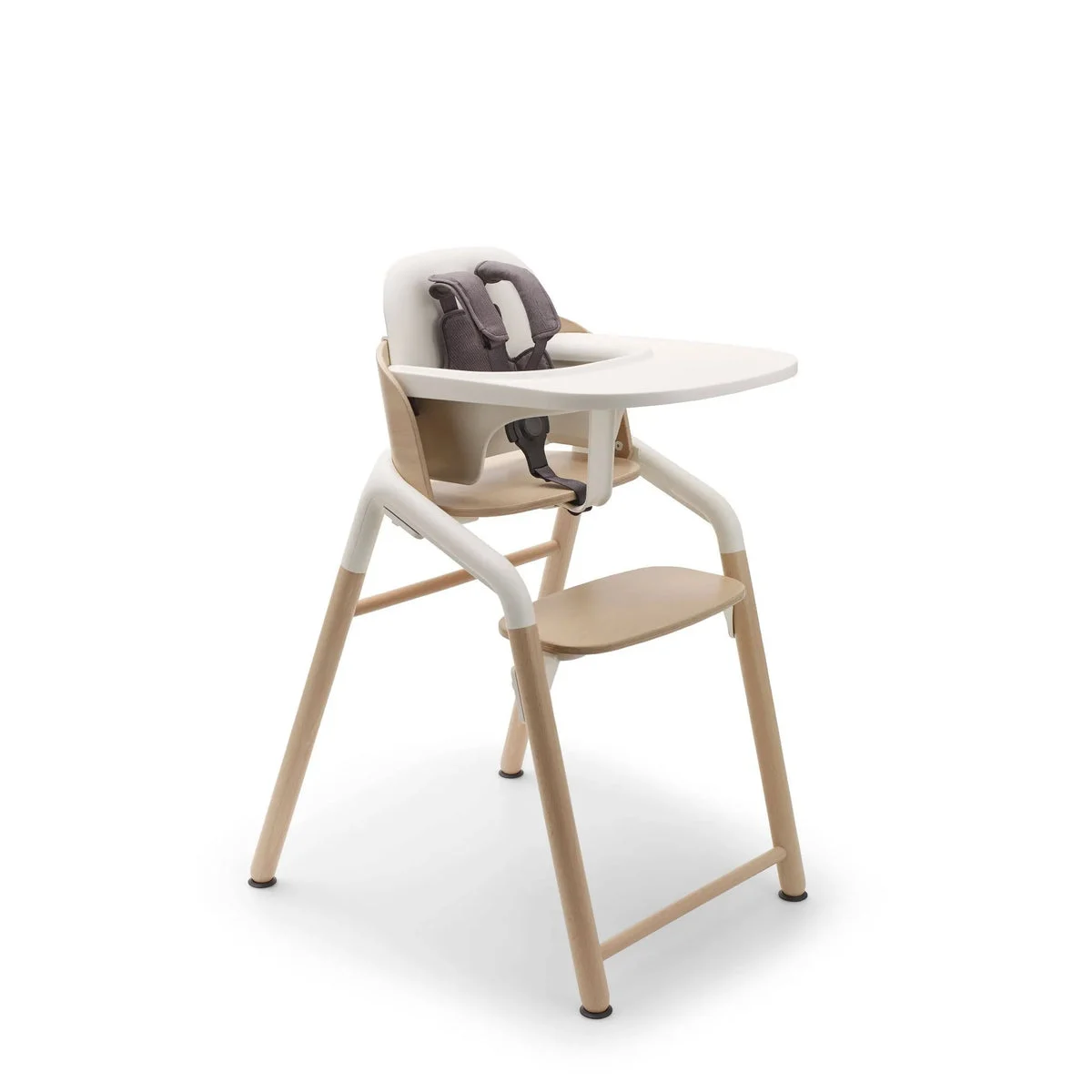 Bugaboo Giraffe Baby High Chair - Natural Wood/White