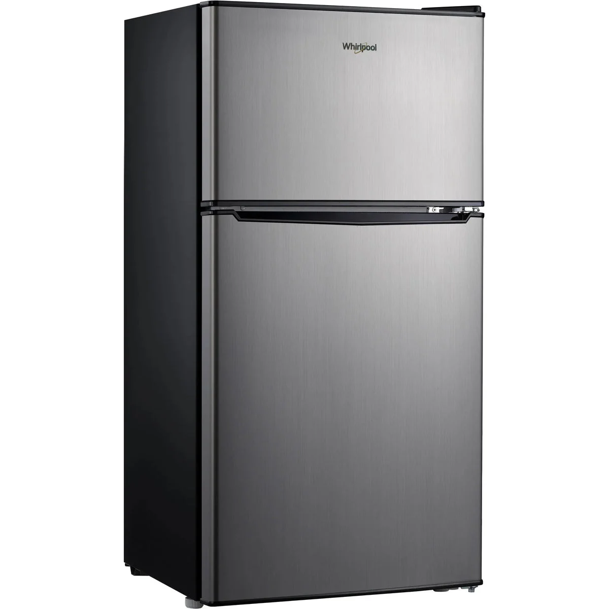Whirlpool 4.0 cu ft Refrigerator WH40S1E - Stainless Steel: Mini Fridge, Energy Star, Reversible Door, 68.34 lbs