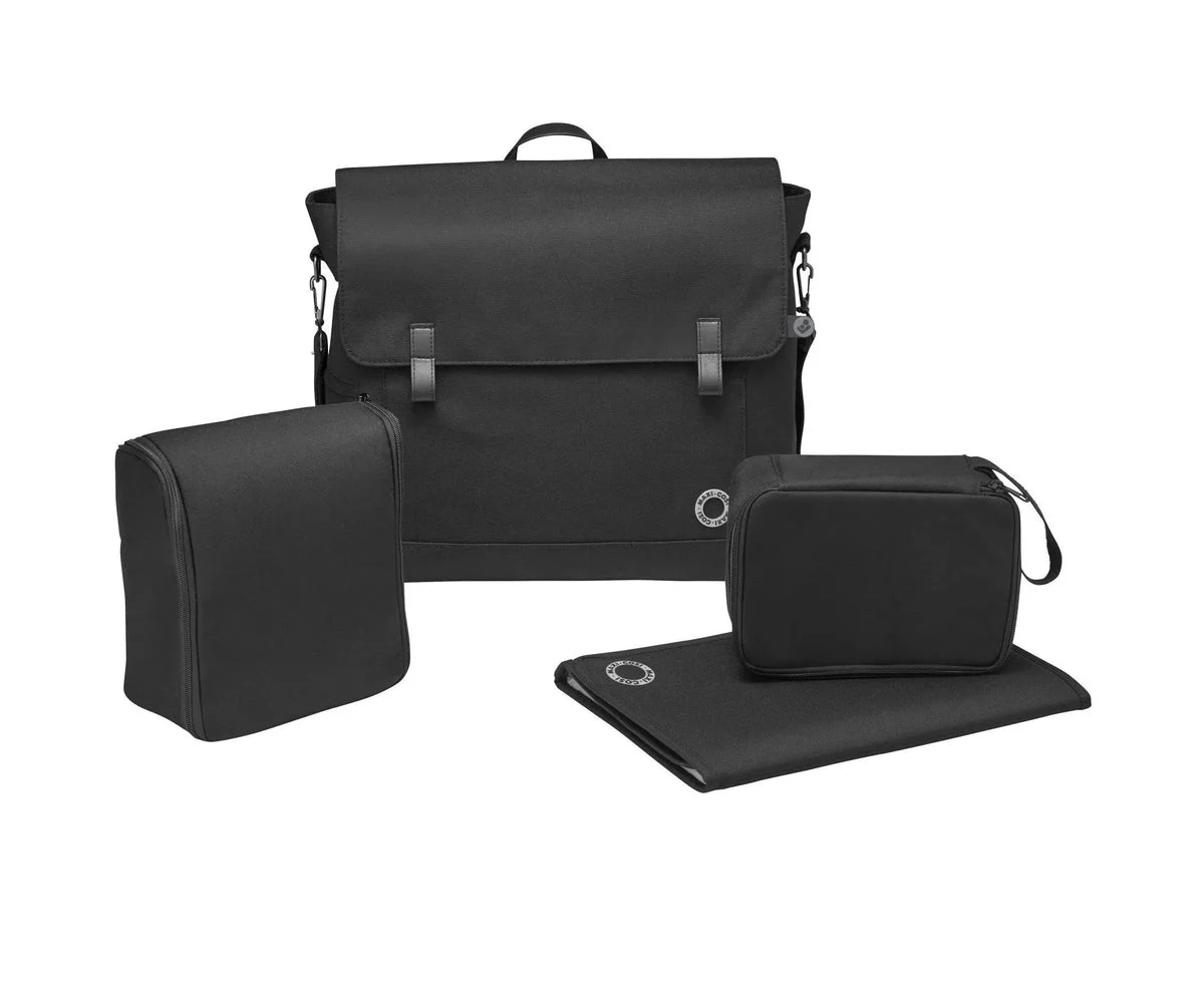 Maxi-Cosi Modern Diaper Bag - Essential Black