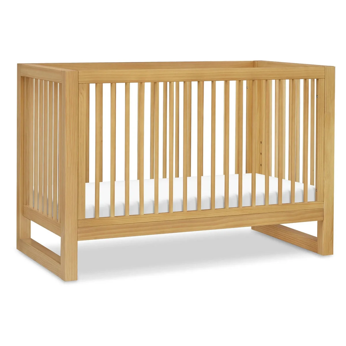 Namesake Nantucket 3-in-1 Convertible Crib w/ Toddler Bed Conversion Kit - Honey