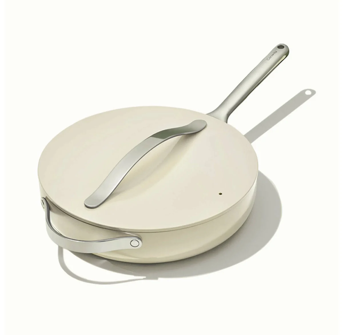Caraway 4.5qt Saute Pan with Lid - Cream