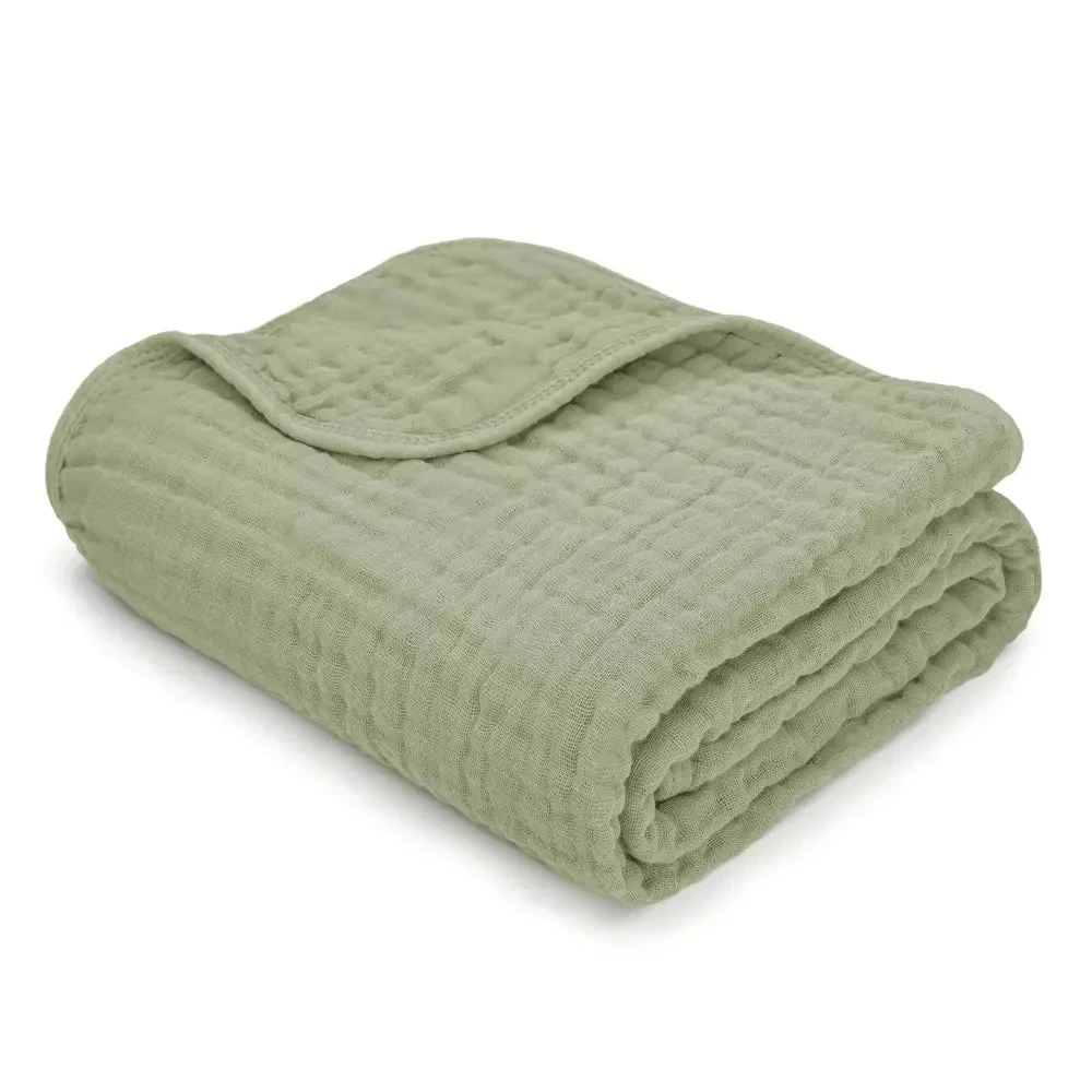 Comfy Cubs Muslin Baby Blanket Large 40